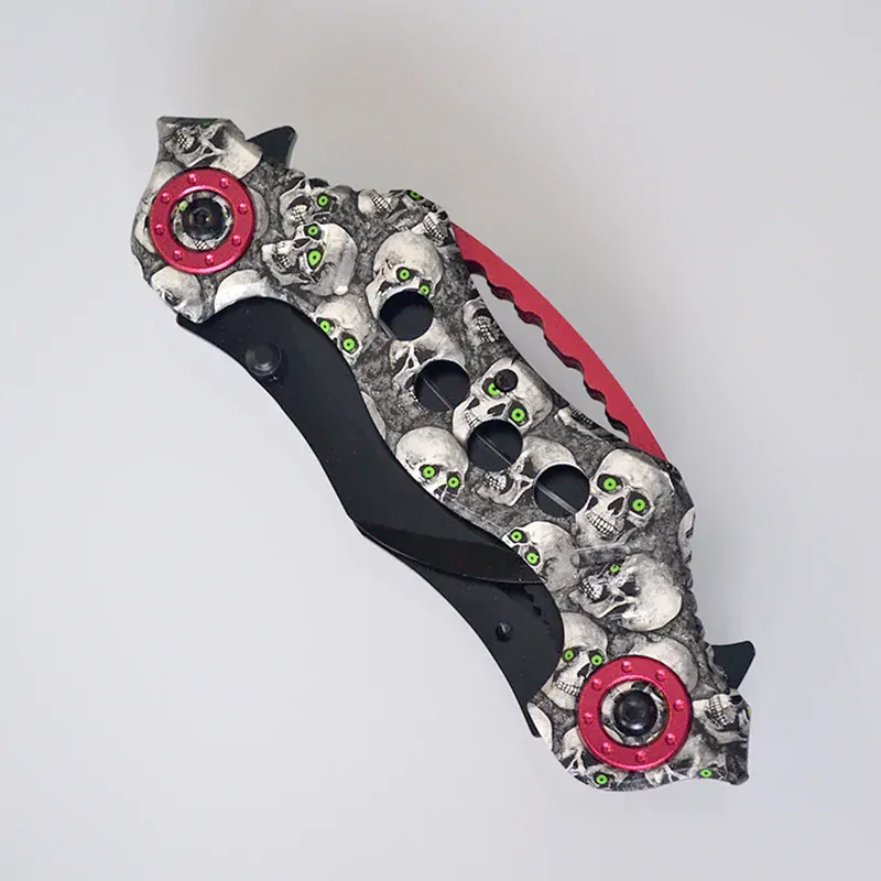 Nôž KARAMBIT Skull double