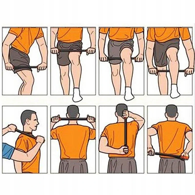 Masážny valček modrý