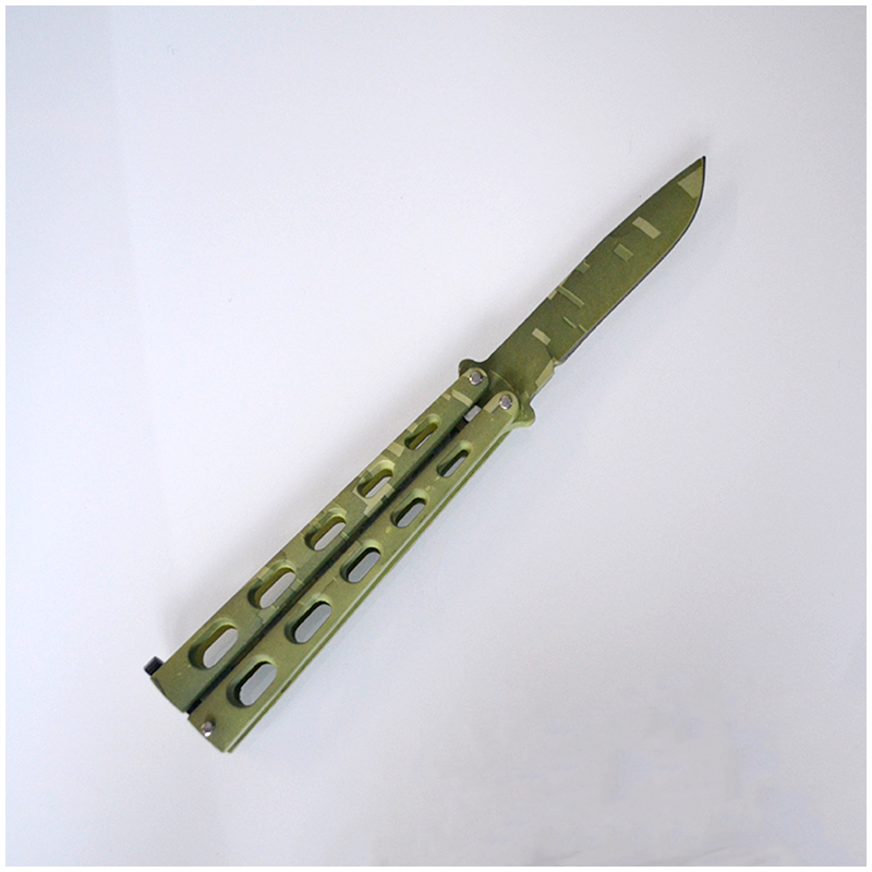 Nôž motýlik Camouflage