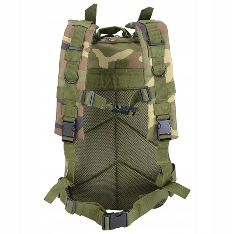 Turistický ruksak na outdoor a cestovanie 28 l kamufláž