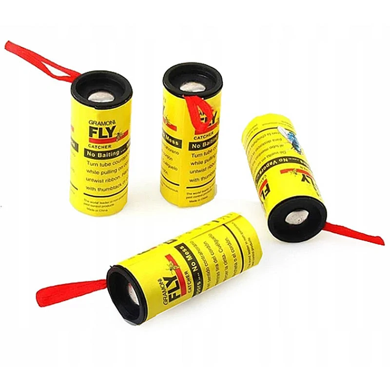 Lepová páska na muchy – 4 ks