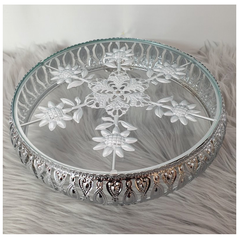 Podnos na nožičkách dekoračný luxusný