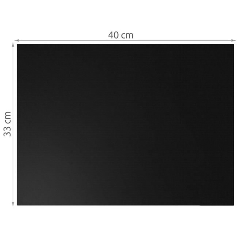 Teflónová podložka na grilovanie 40 × 33 cm sada 12 ks