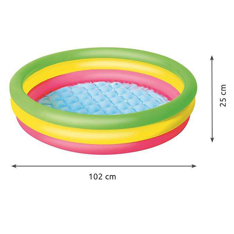 Bestway Nafukovací bazén 102x25 cm 