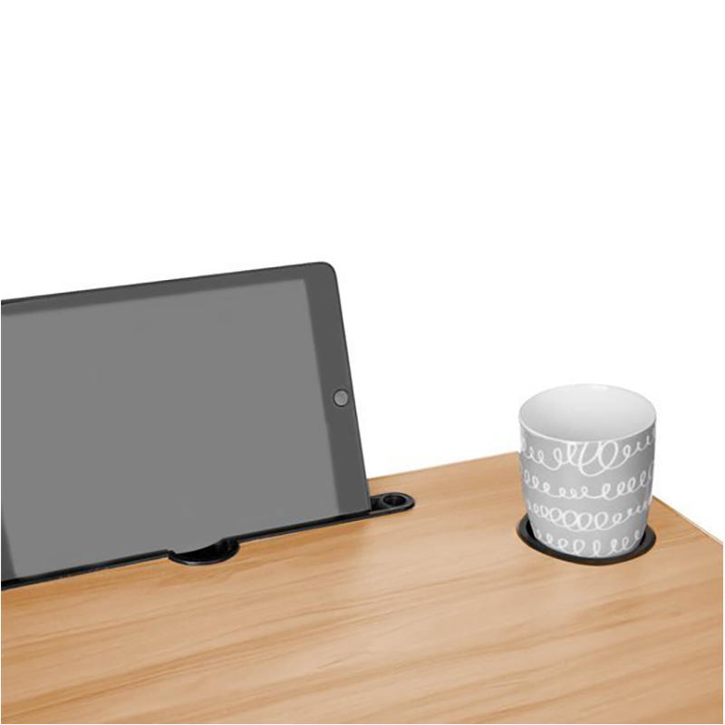 Skladací stolík na notebook drevený