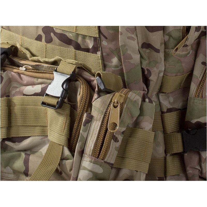 Taktický vojenský ruksak na prežitie 45l + 3,5l camouflage light moro