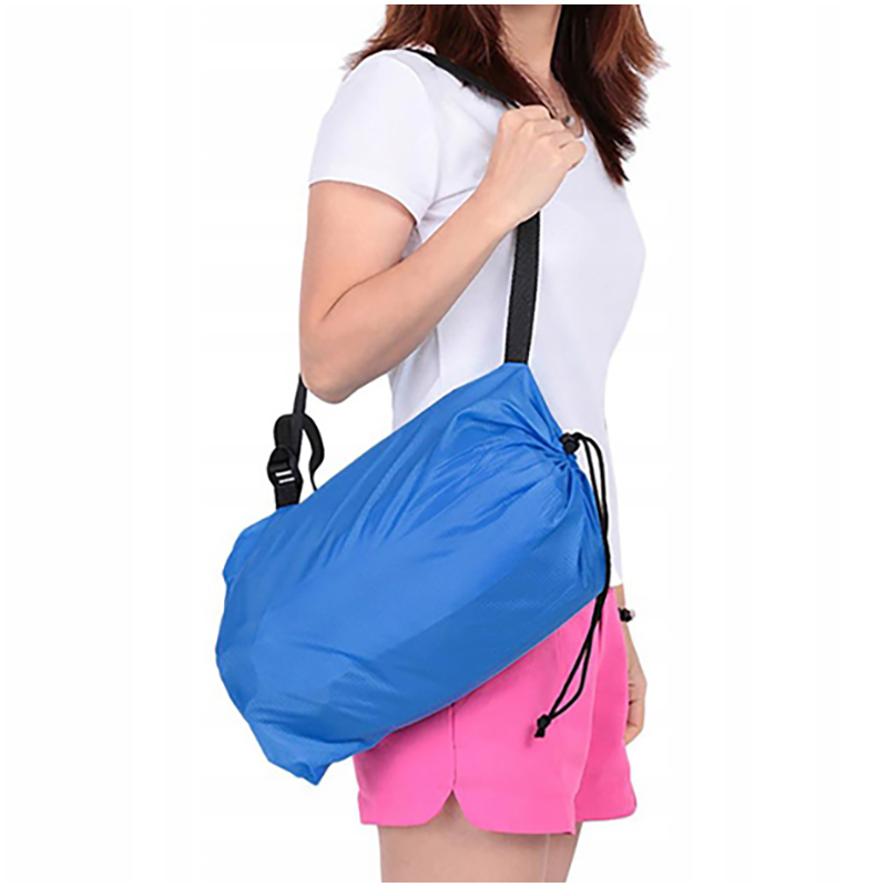 Lazy bag - Nafukovacia sofa modrá granátová