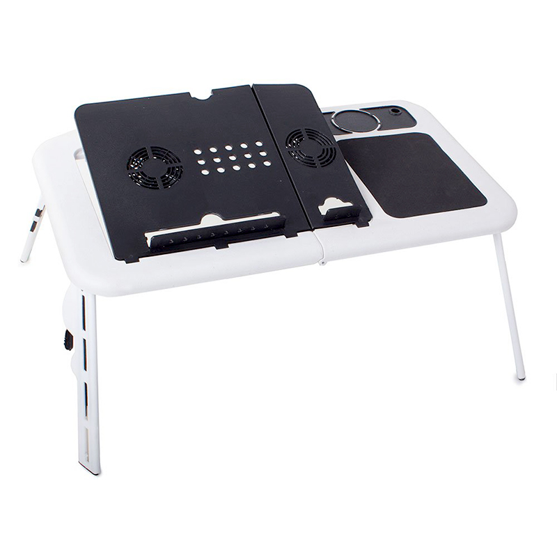 Stolík na notebook skladací s ventilátorom