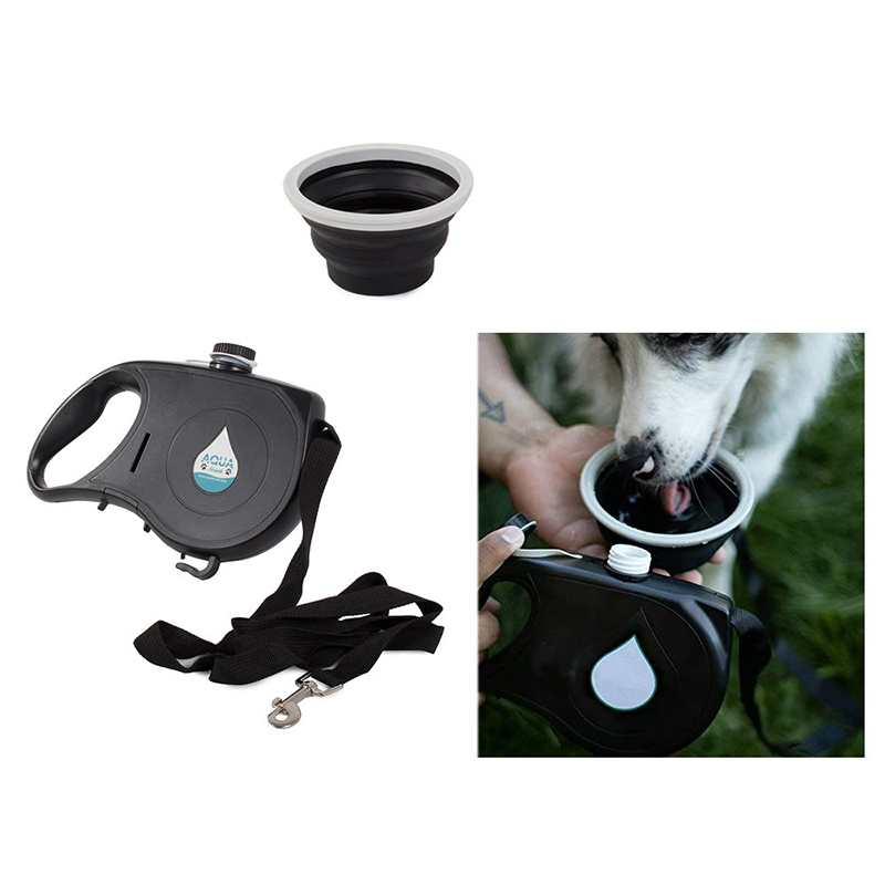 Vodítko pre psa s nádobou na vodu 5 v 1