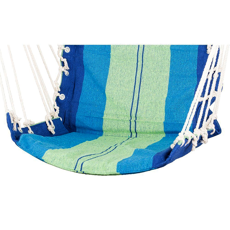 Záhradná brazílska hojdačka modrá/zelená