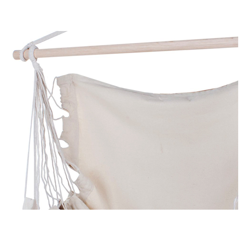 Záhradná brazílska hojdačka biela 