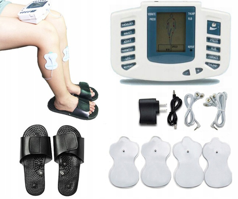 JR 309 A - Masážny elektrostimulátor + masážne šľapky 