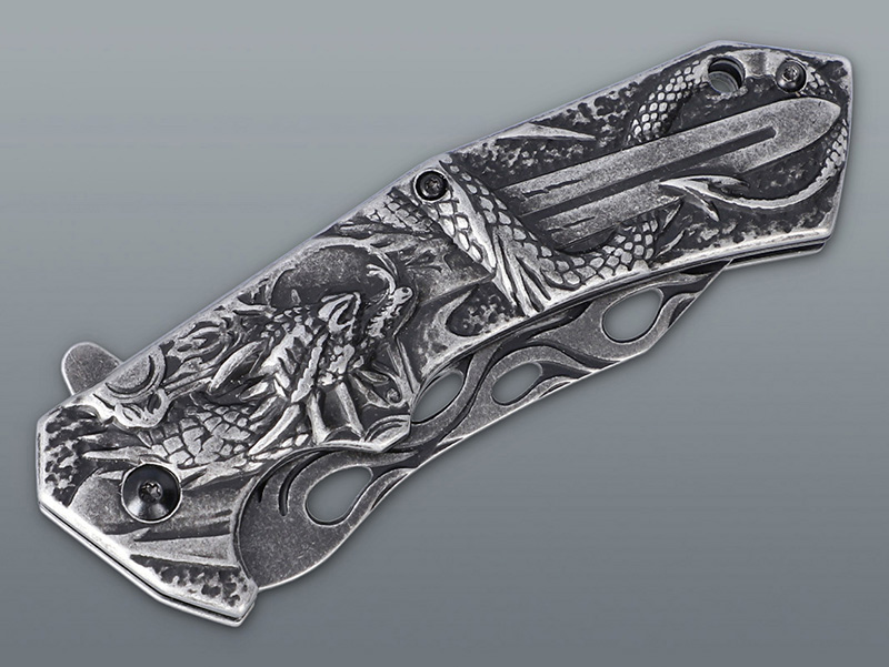 Vreckový nôž Wolf 3D 21/9cm