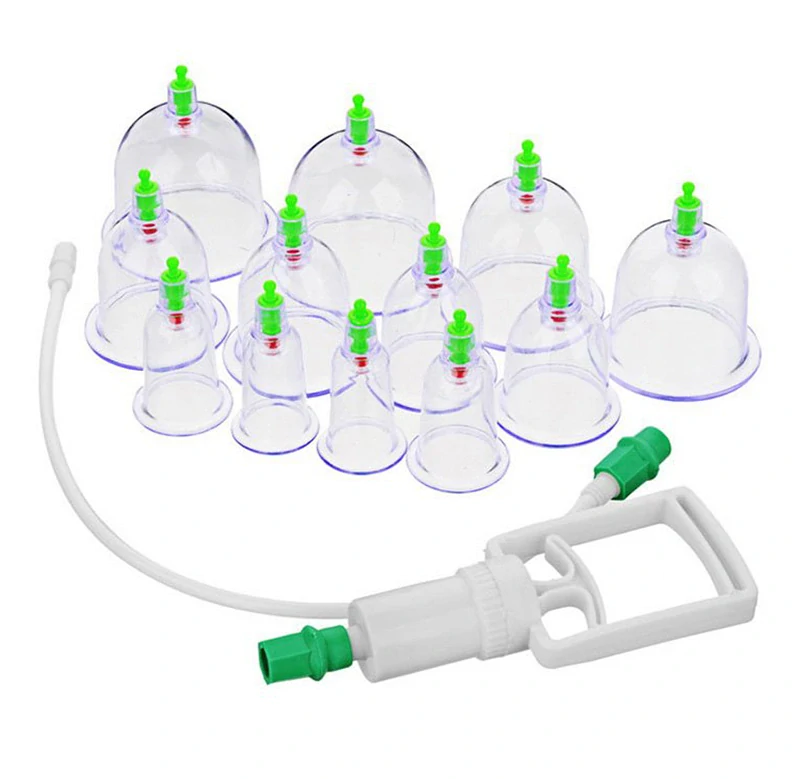 Čínske vákuové banky - 12 ks + 6 magnetických koncoviek