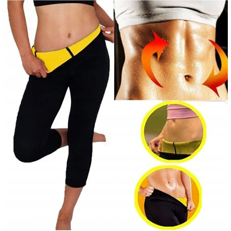 HOT FITNESS - Neoprénové zoštíhľujúce nohavice XL