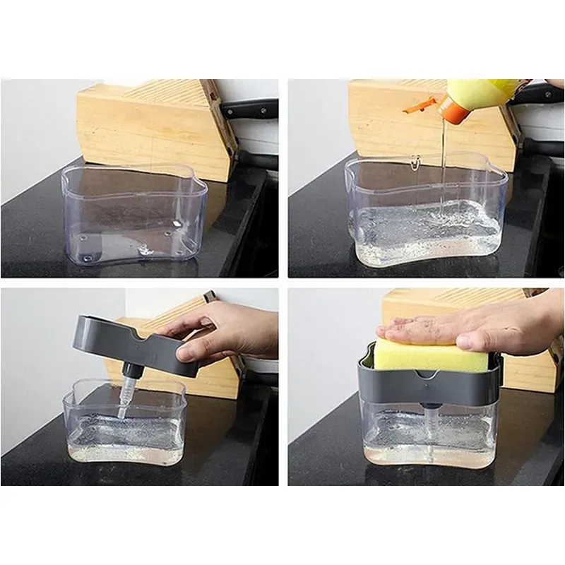 Dávkovač saponátu + špongia