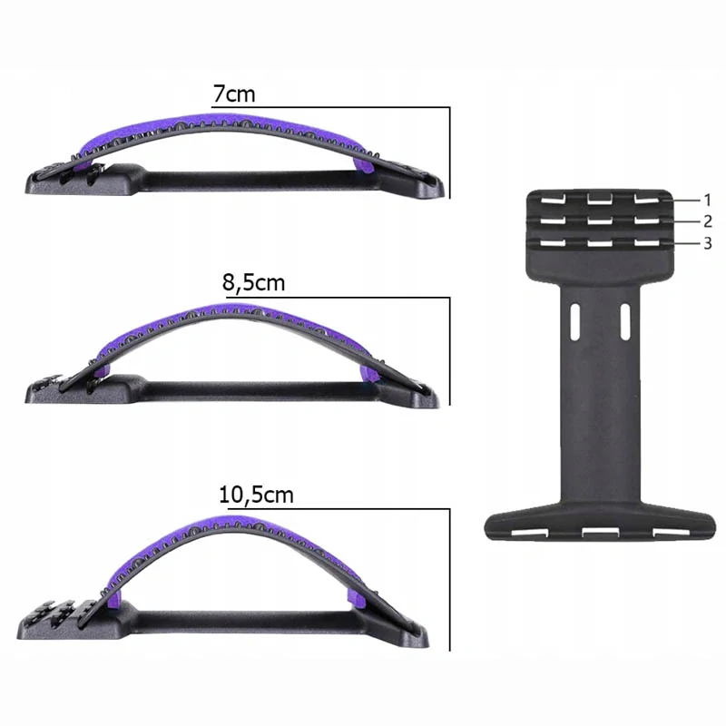 Akupresúrna podložka na natiahnutie a masáž chrbta