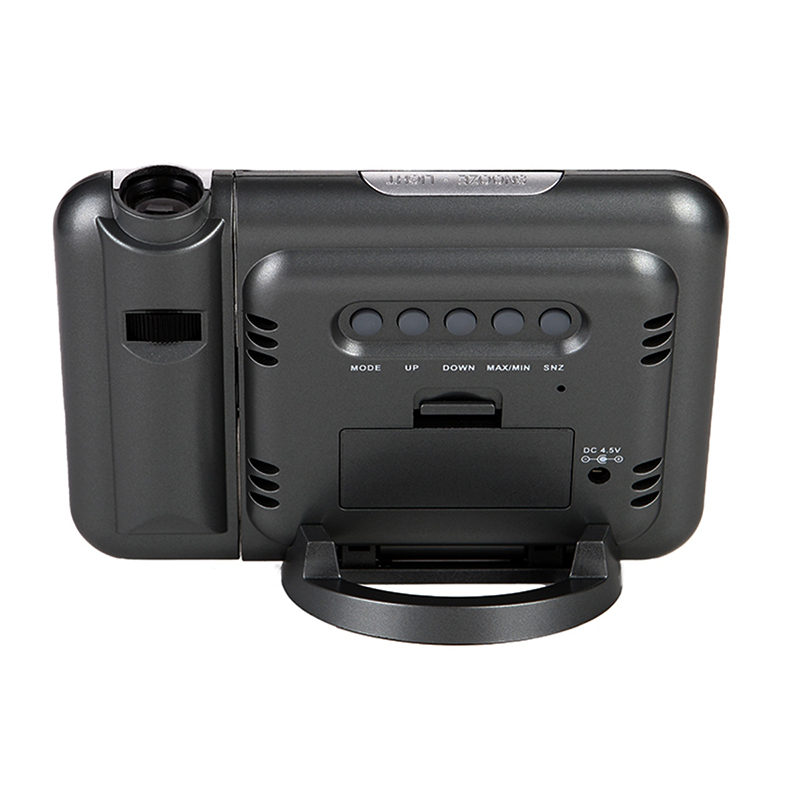 Meteostanica s hodinami a projektorom MH8190 čierna