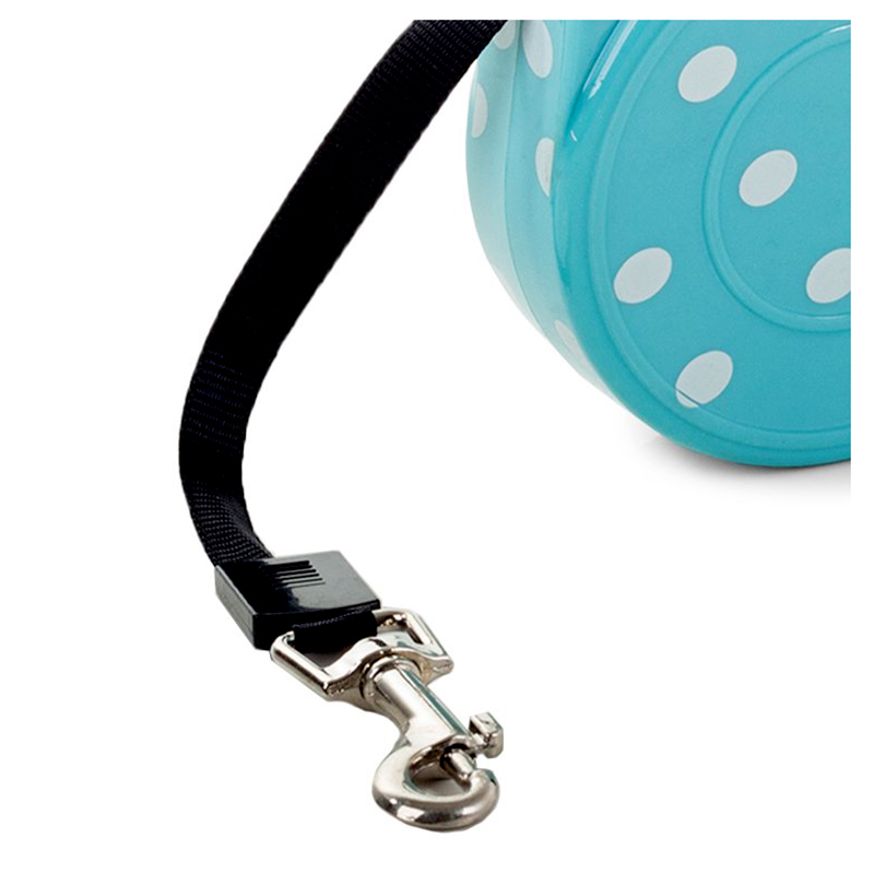 Vodítko pre psa automatické 5m modré