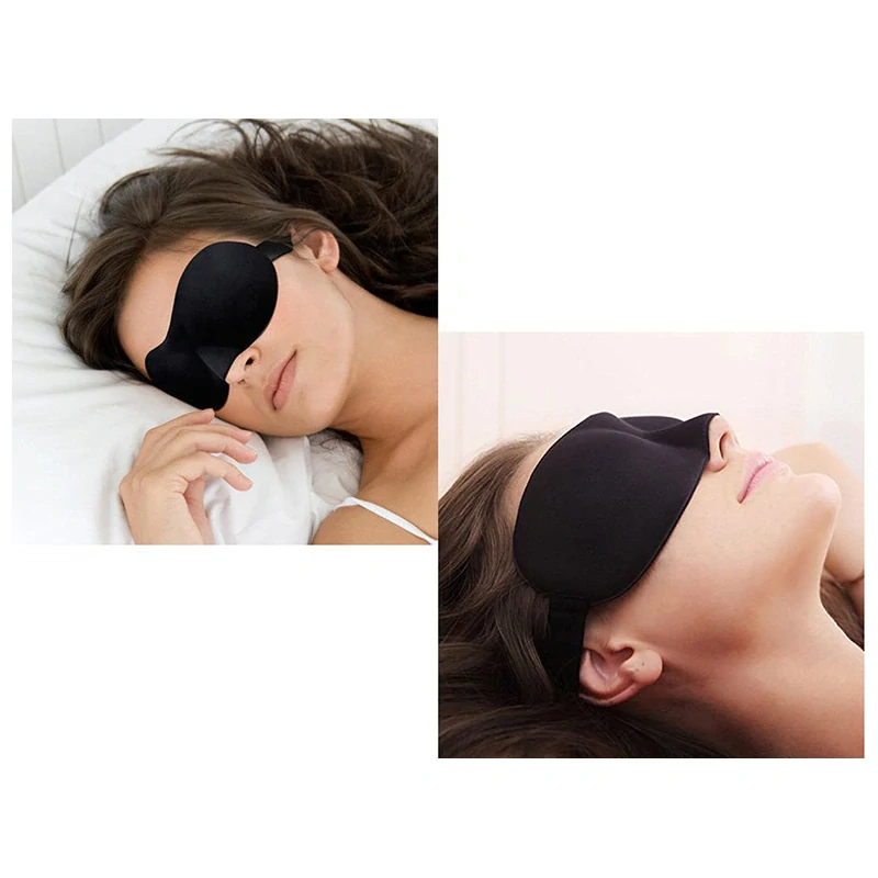Maska na oči na spanie tvarovaná