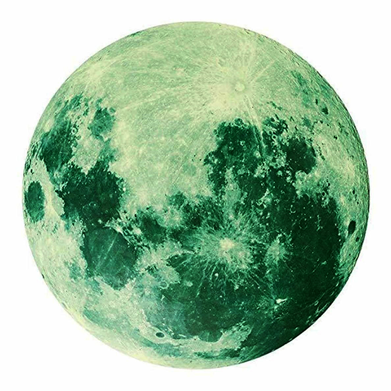 Nálepka na stenu - Svietiaci mesiac