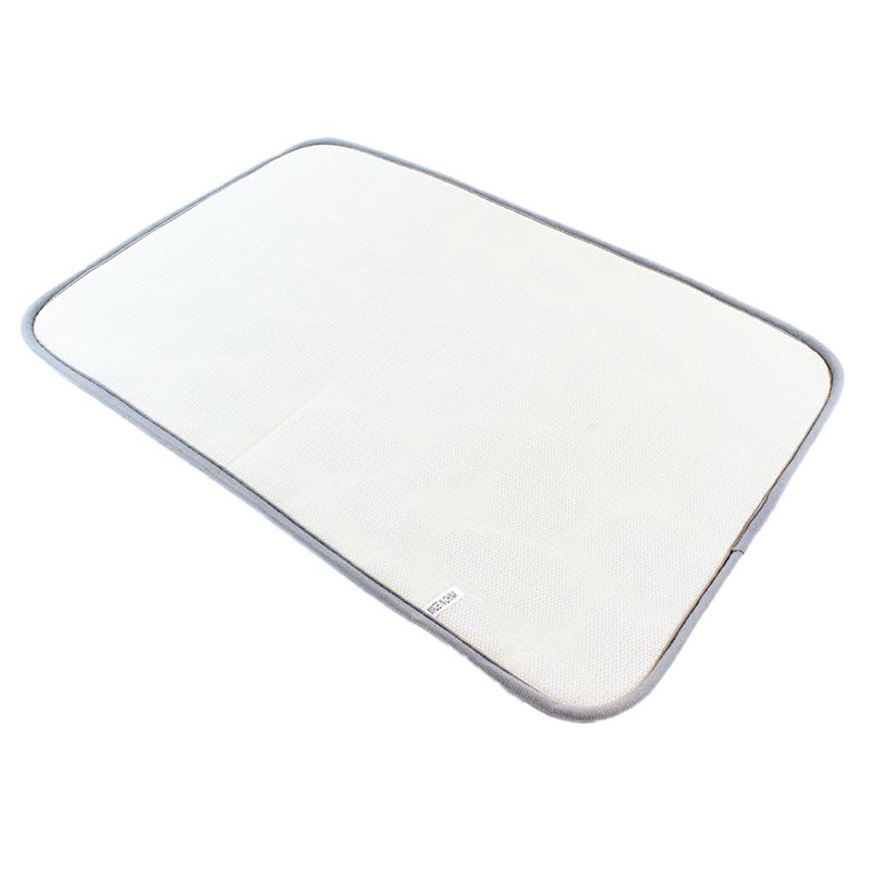 Koberček do kúpelne 3D sivý