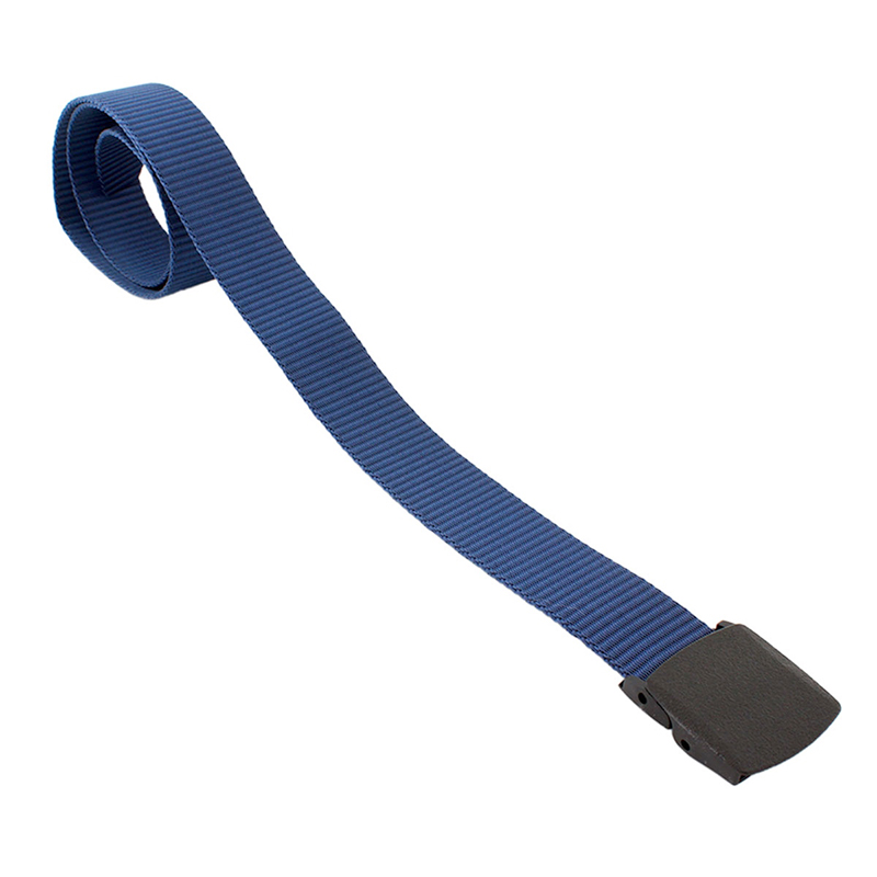 Pánsky textilný taktický opasok modrý