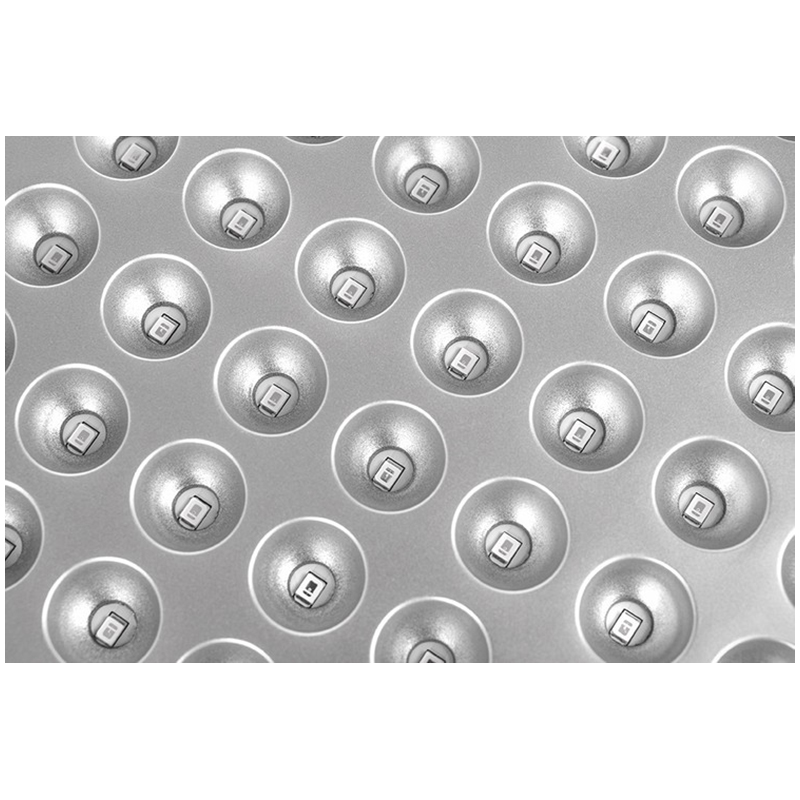Lampa - Panel 225 LED na podporu rastu rastlín.