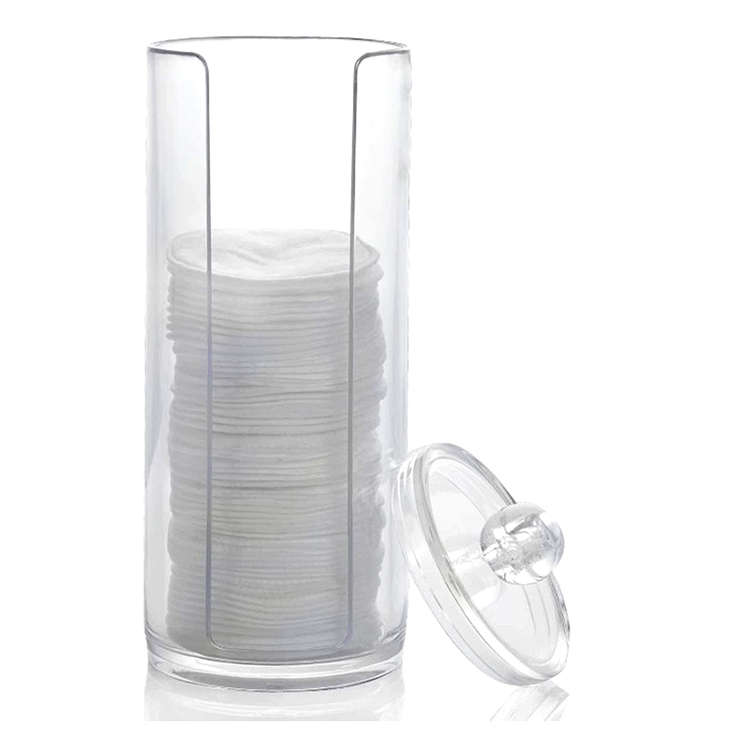Nádoba na vatové tampóny transparent