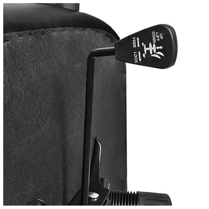 MALATEC - Kancelárske kreslo eko čierne