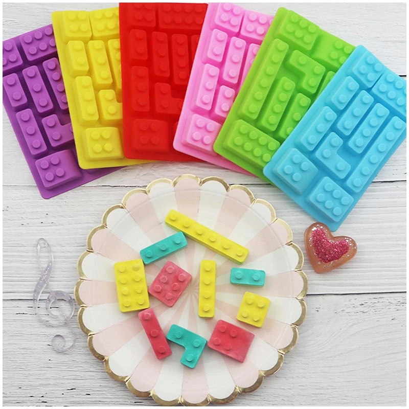 LEGO - Silikónová forma na pečenie červená