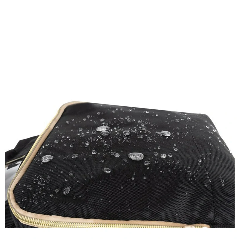 Kabelka pre mamičky s prebaľovacím pultom čierna