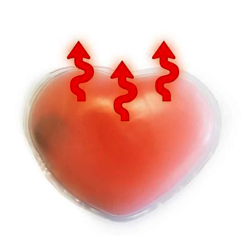 Ohrievač rúk Srdce opakovane použiteľný