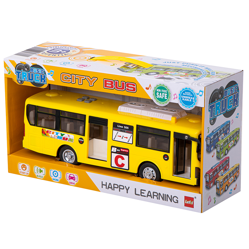 Školský autobus Gimbus 1:20 žltý