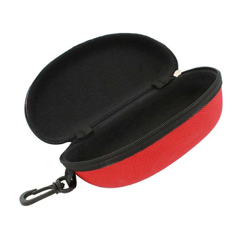 Puzdro na okuliare červené so zipsom
