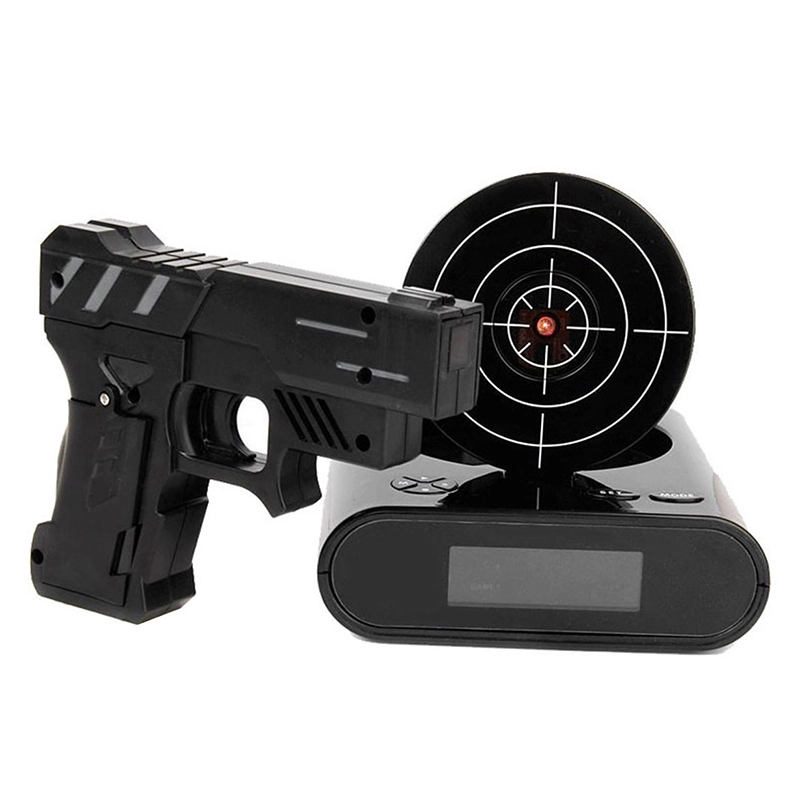 Budík snajpera čierny