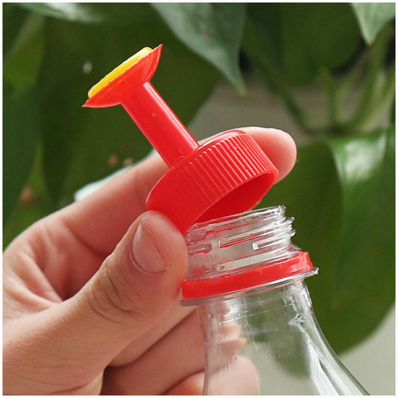 Násada na fľašu na polievanie s rozprašovačom zelená