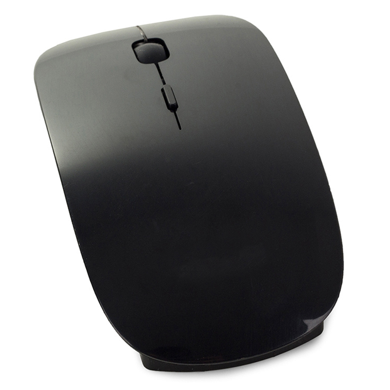 Myš bezdrôtová optická čierna SLIM 2,4 GHz