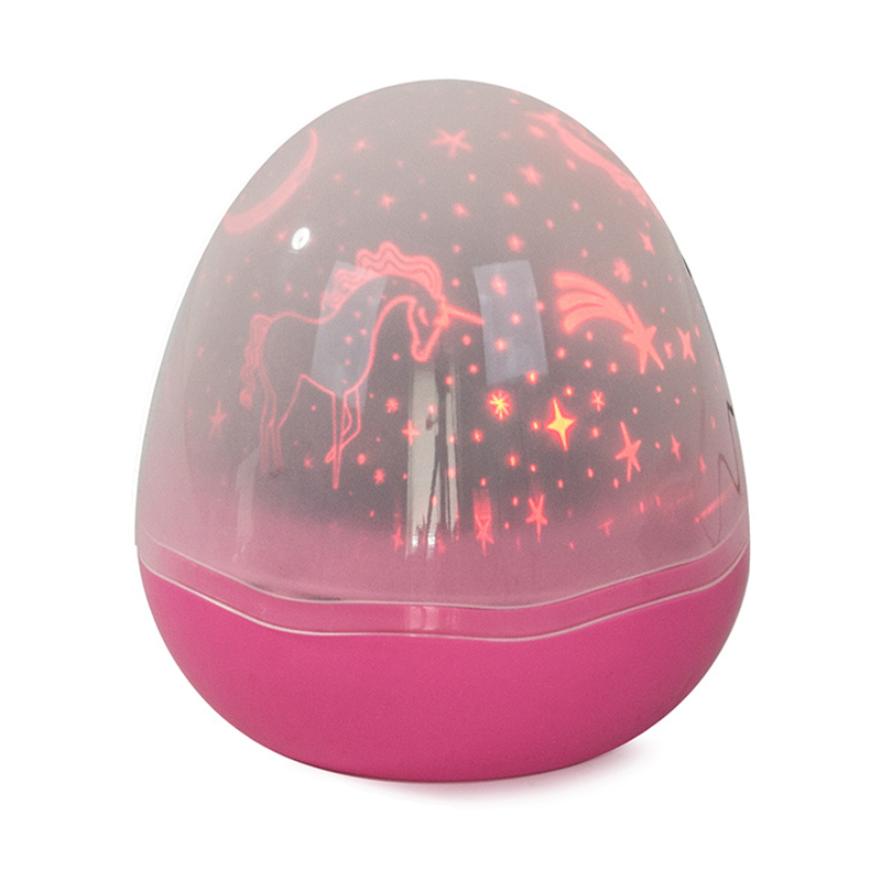 Nočná lampa s projektorom 