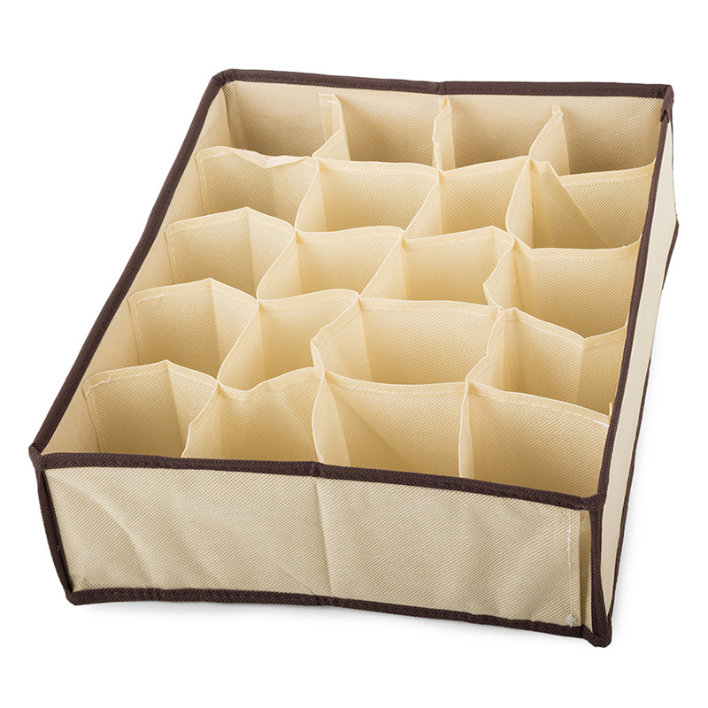 Organizér do zásuvky - 20 priehradok béžový