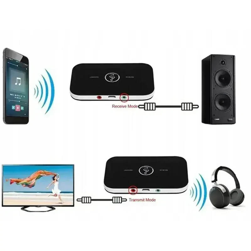 Transmitter Bluetooth B6 vysielač + priíjmač
