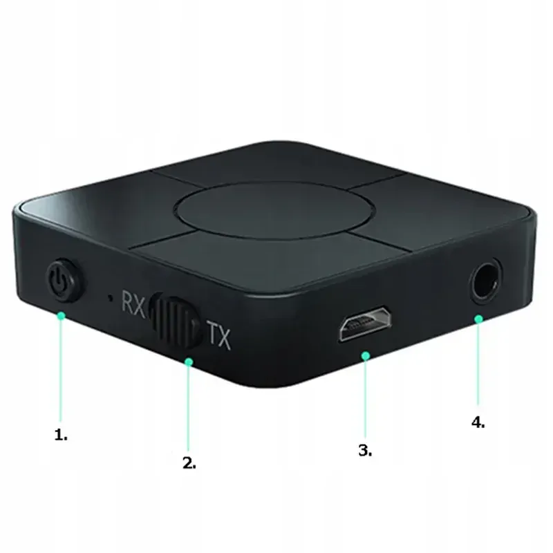 Transmitter Bluetooth KN319 vysielač + priíjmač