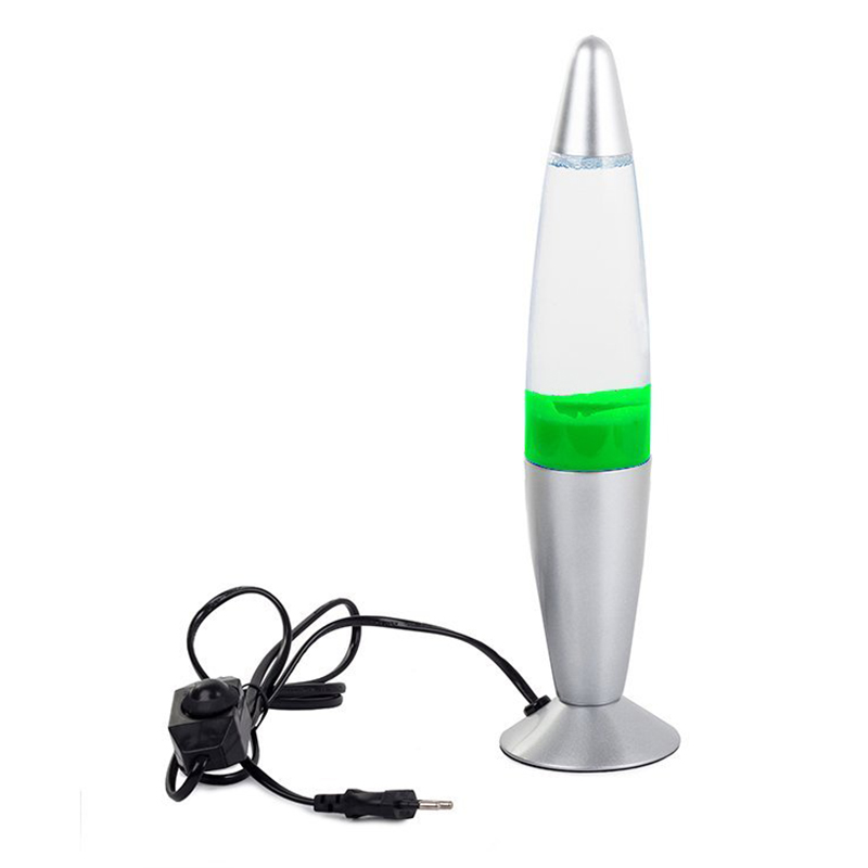 Lávová lampa zelená