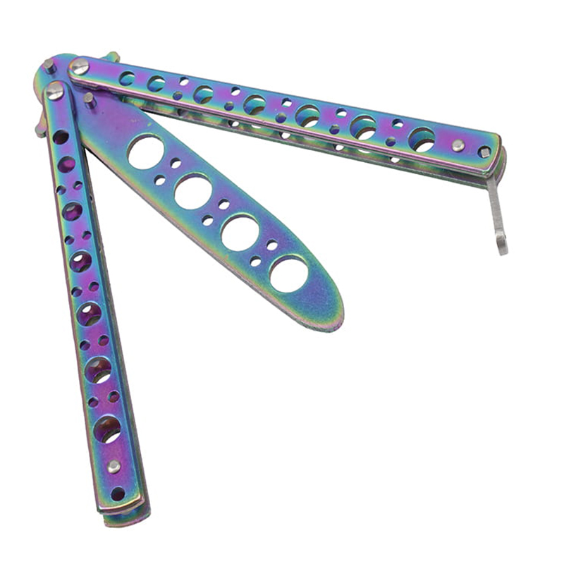 Nôž motýlik tréningový Rainbow 