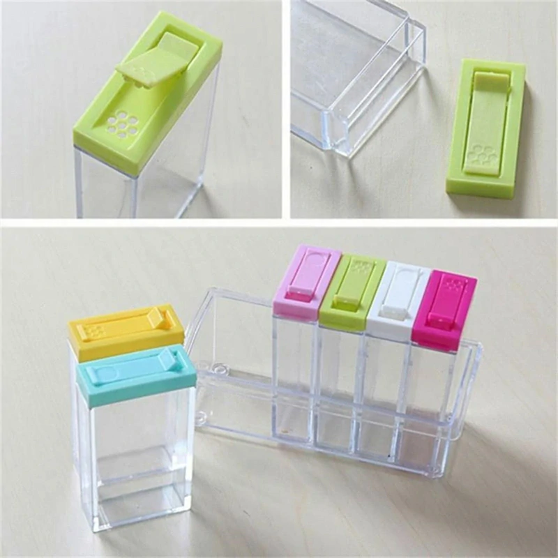 Sada kuchynských dóz na korenie s podstavcom