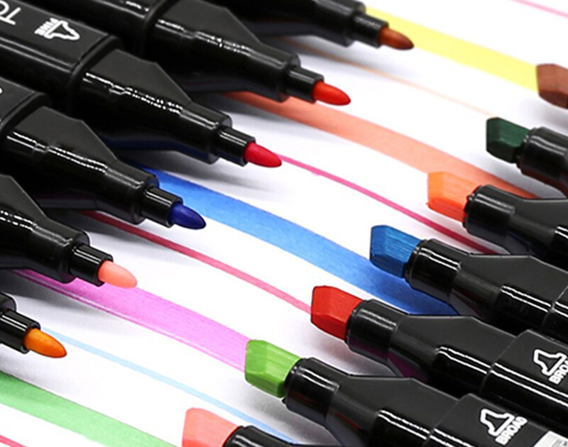 Sada popisovačov na alkoholovej báze 80ks s taškou