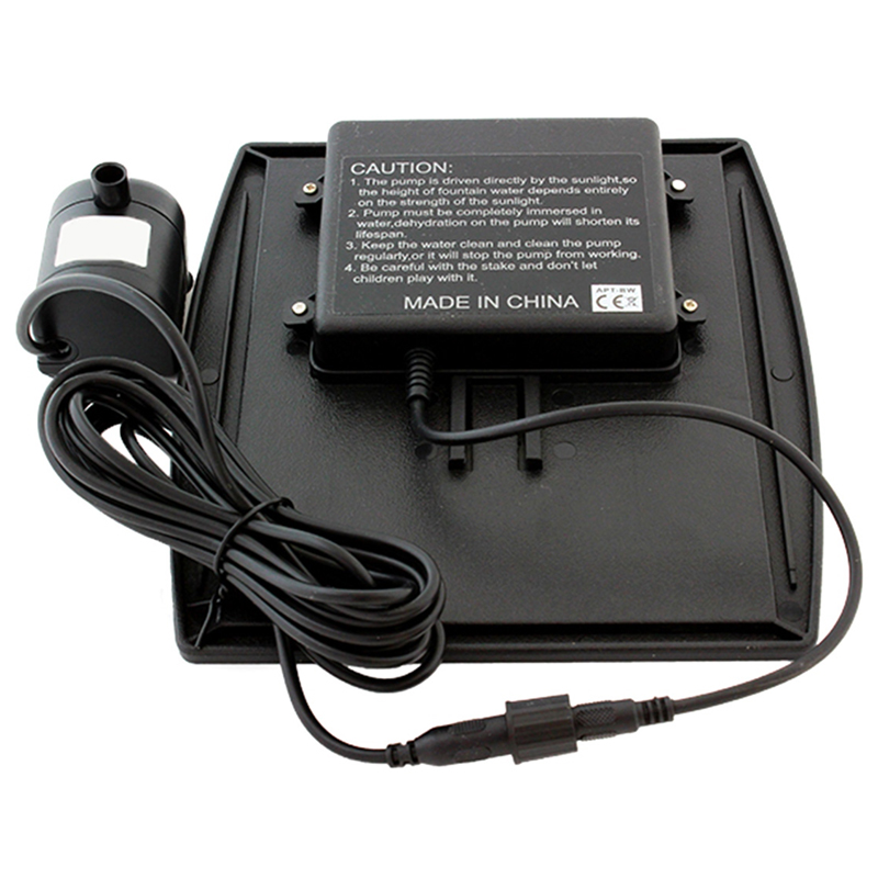 Solárna fontána s čerpadlom