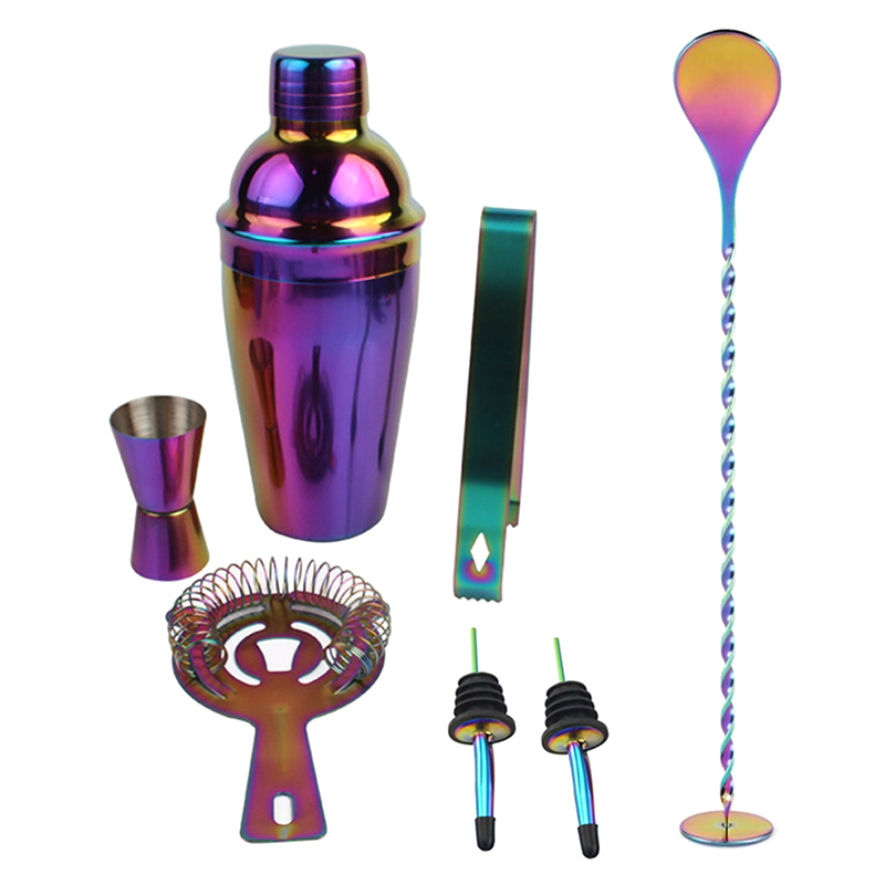 Sada pre barmana 8ks - Rainbow