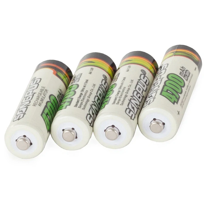Songpus nabíjateľné NiMH AAA batérie 2700mAh 4ks