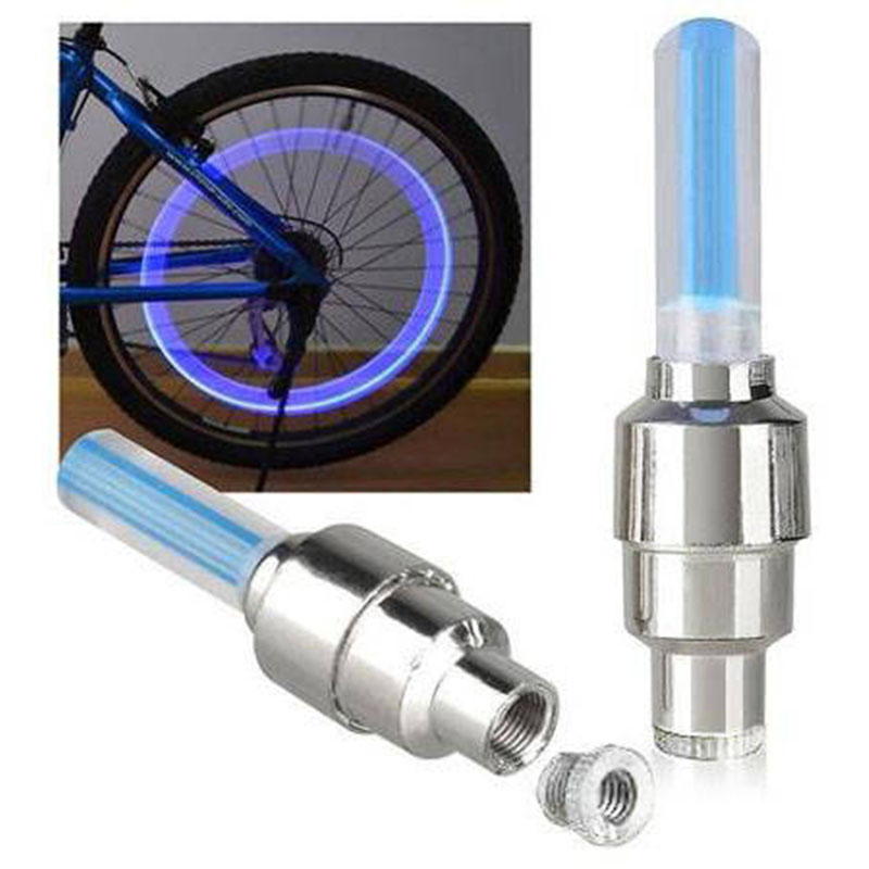 Ventily svietiace modré 2ks